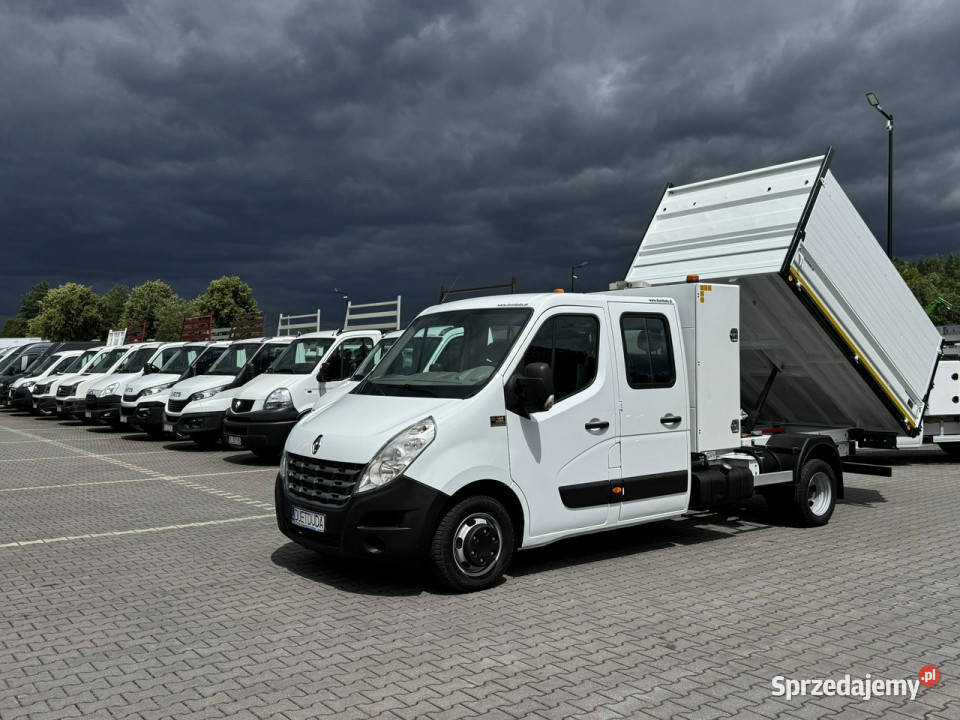 Renault Master 7 Osób Brygadówka DOKA Zabudowa biały Renault