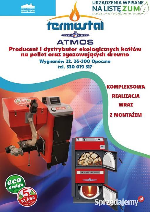 Piece Kotły na Węgiel Drewno Pelet 10kw do 48 kw Piaseczno