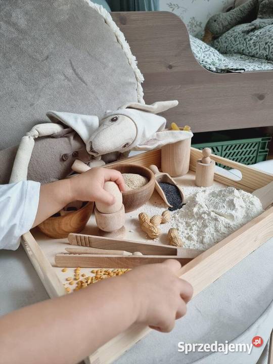 Zestaw do przesypywania duże figurki łódzkie