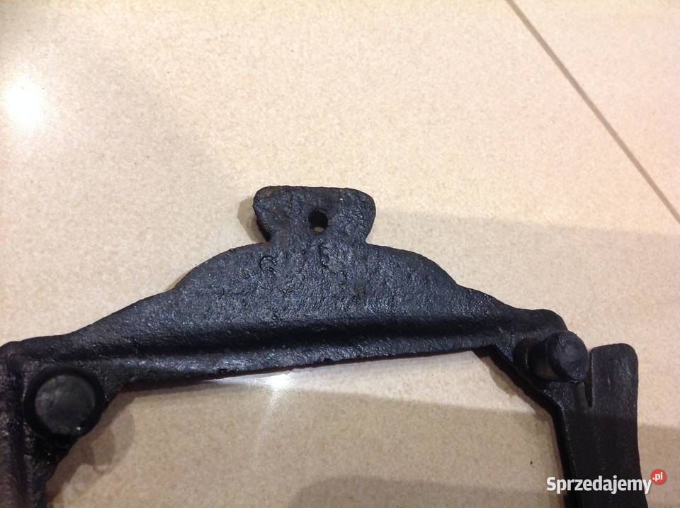 Podstawka Żeliwna Stara Sygnowana Pozostałe Nowa Sól