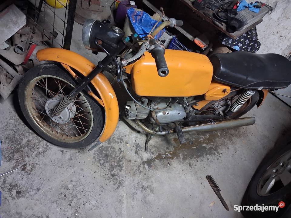 Jawa mustang p23 pali kopa Pińczów