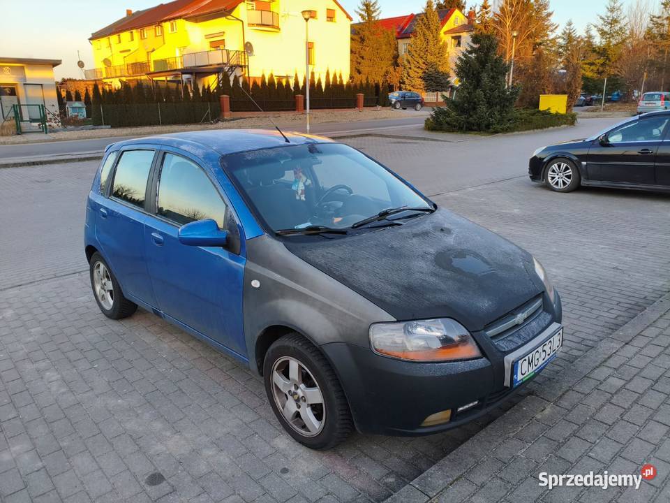 Chevrolet Kalos 14 2007 LPG GAZ światła przeciwmgielne Zielona Góra