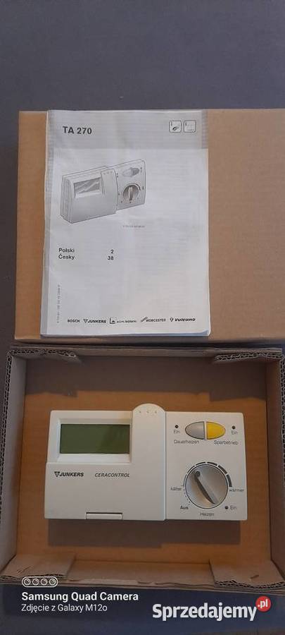 Regulator temperatury sterownik junkers TA 270 Tychy