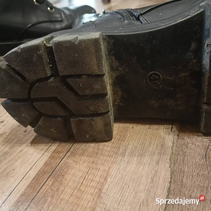 Buty glany czarne 41 podkarpackie Rzeszów