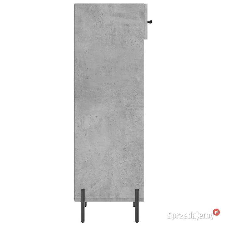 Szafka na buty szarość betonu 30x35x105 WM829688