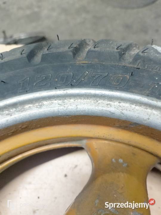 Tylne koło 12 18 f skuter 2T łódzkie Łubno sprzedam