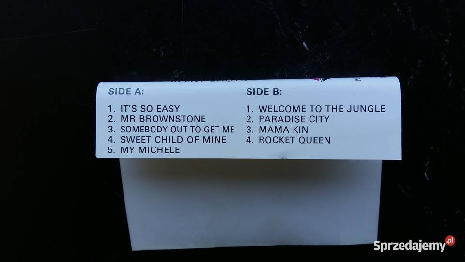 Kaseta Guns N Roses Silent Shots Siemiatycze