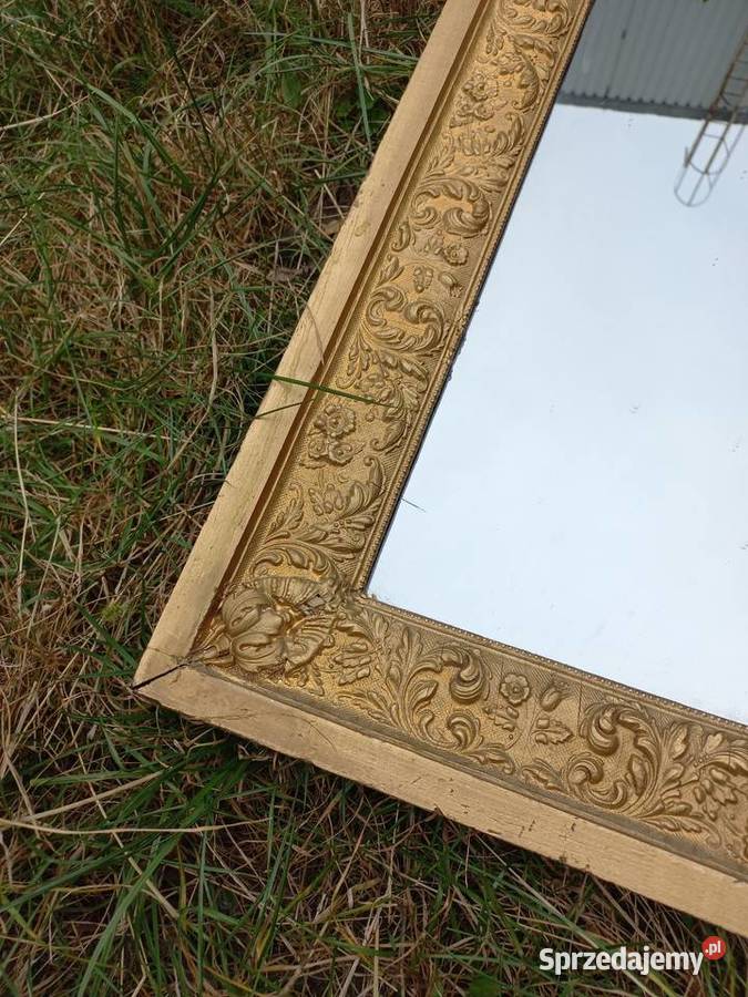 Lustro w starej ramie Warszawa