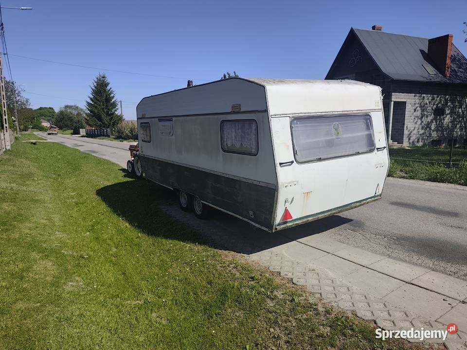 Przyczepa Kempingowa Stacjonarna Na działkę