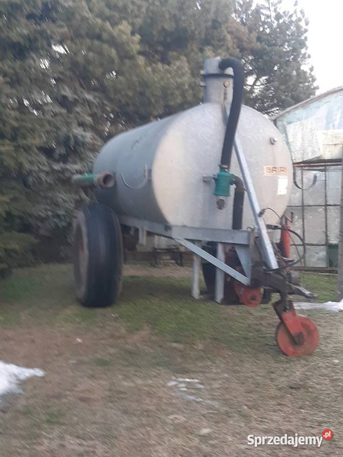 Beczkowóz 6000l BRIRI ocynk wielkopolskie Dębe