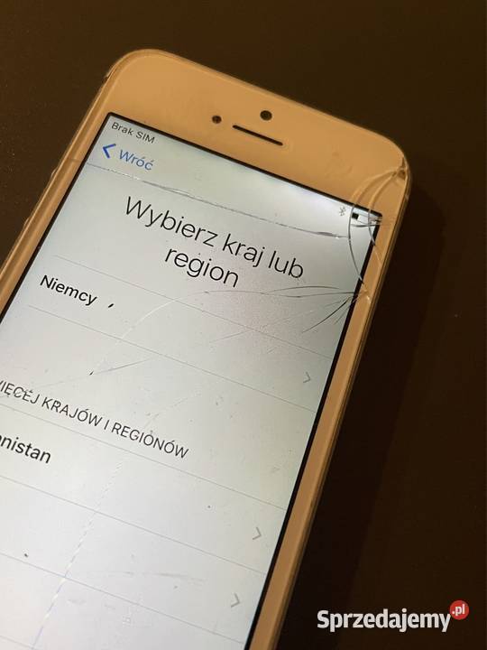 iPhone 5 A1429 32GB uszkodzony na części sprzedam