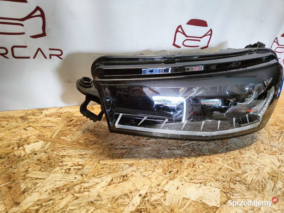Lampa Lewy Przód Przednia Lewa Full LED Skoda Pleszew