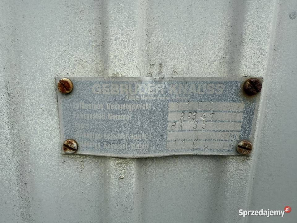 Sprzedam przyczepę budowlaną barakowóz socjalny 1 Gdańsk