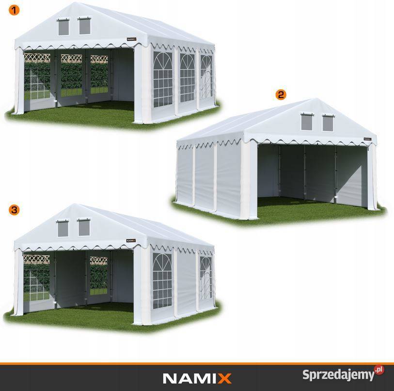 Namiot PRESTIGE 3x626m ogrodowy imprezowy garaż Jabłonna