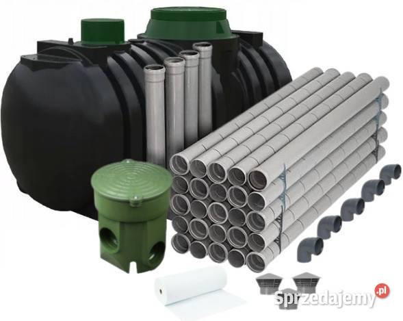 Oczyszczalnia ścieków 3000l dwukomorowa 48 mb Oleśnica