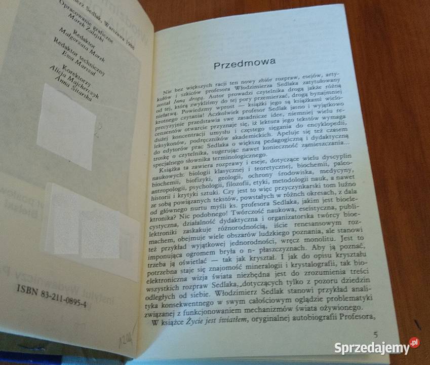Inną drogą Włodzimierz Sedlak TWARDA Rok wydania 1988 pomorskie Gdańsk