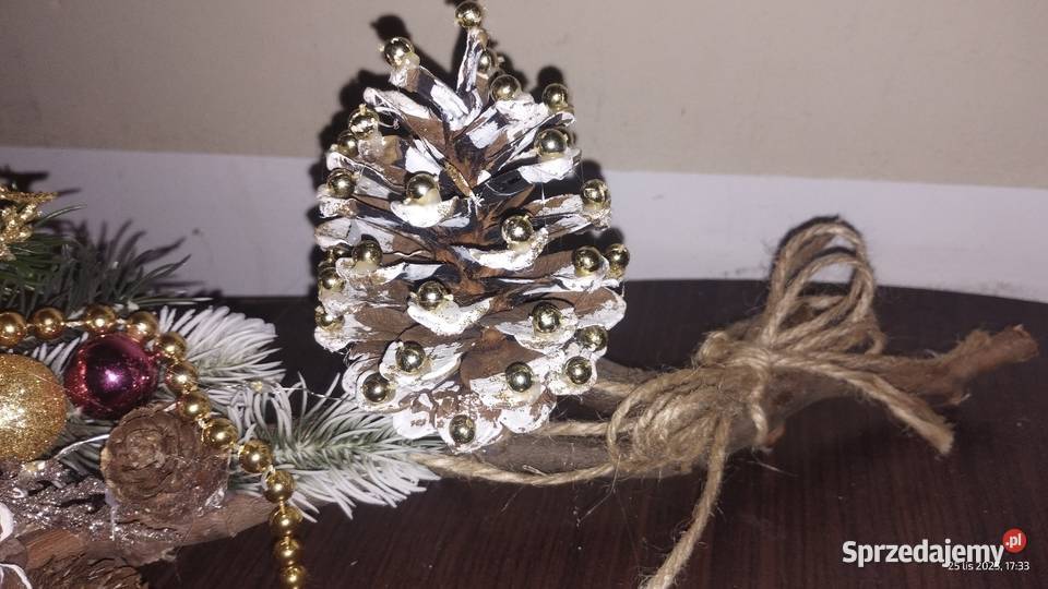 Stroik świąteczny bożonarodzeniowy na komodę Koszyce sprzedam
