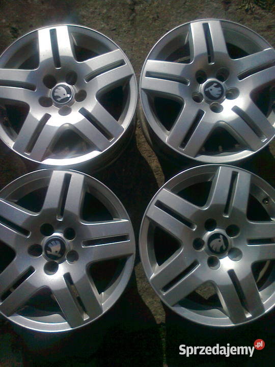 Felgi aluminiowe 15 Skoda Fabia Octavia Samochodowe Jarosław
