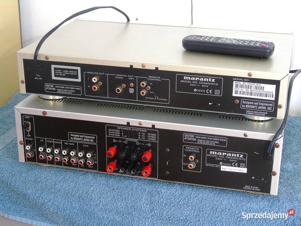 Wzmacniacz i CD pilot Marantz sprawne DOSTAWA Jasło sprzedam