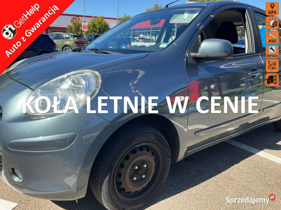 Nissan Micra Benzyna klimatyzacja dotykowa pomorskie