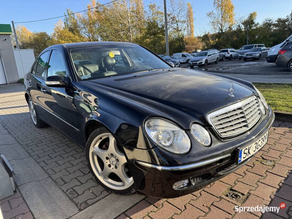 Mercedes W 211 e270cdi półautomat nieuszkodzony Katowice sprzedam
