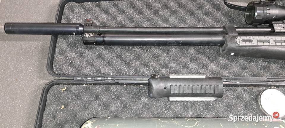 Zestaw Wiatrówka Hatsan bt65 RB ELITE 45mm butla Luszowice