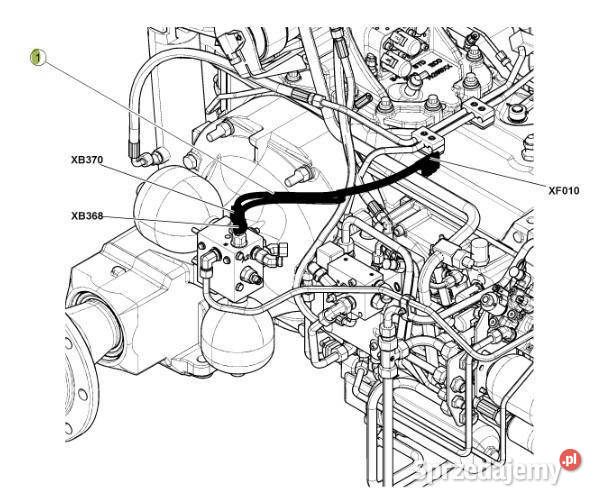 Claas Arion 550520 650620 kabel wiązka Jastrzębniki sprzedam