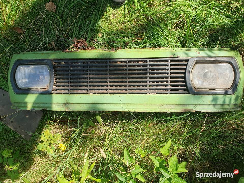 Front pas przedni zielony ze światłami grill Warszawa sprzedam