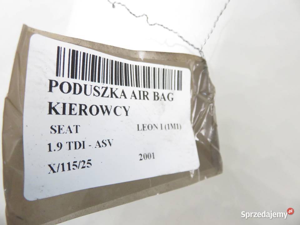 PODUSZKA KIEROWCY SEAT LEON I