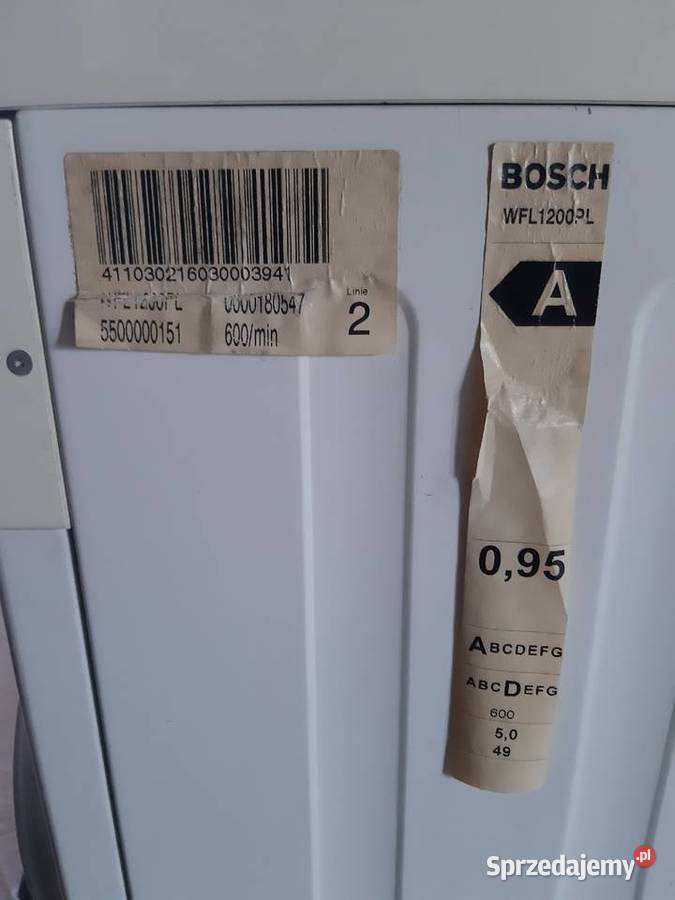 Pralka Bosch Maxx WFL1200