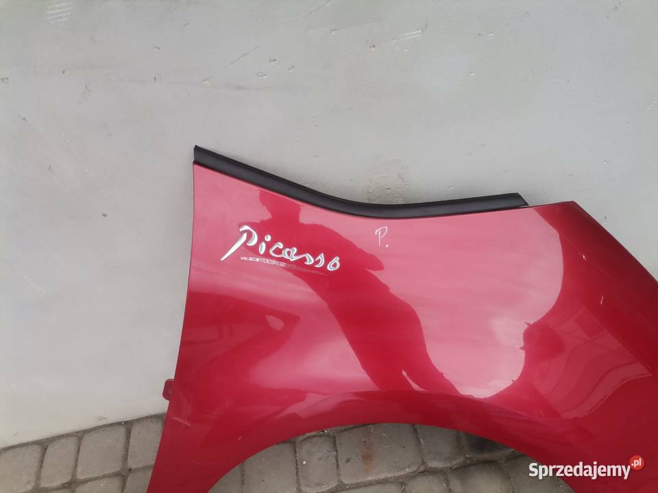 CITROEN C4 PICASSO BŁOTNIK PRAWY PRZEDNI PRZÓD Rok produkcji 2010