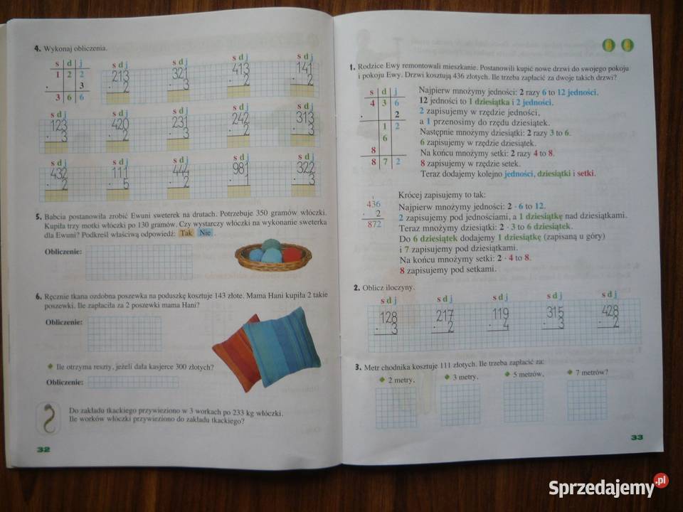 Już w szkole klasa 3 Matematyka cz.1-4 Bielenica Nowa Era Szczecin
