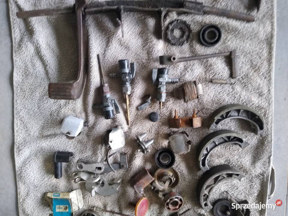 Komar Romet motorynka ZZR WSK pozostałość Kruszwica