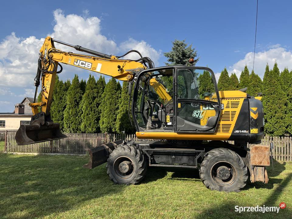 JCB JS145W koparka kołowa Świecie
