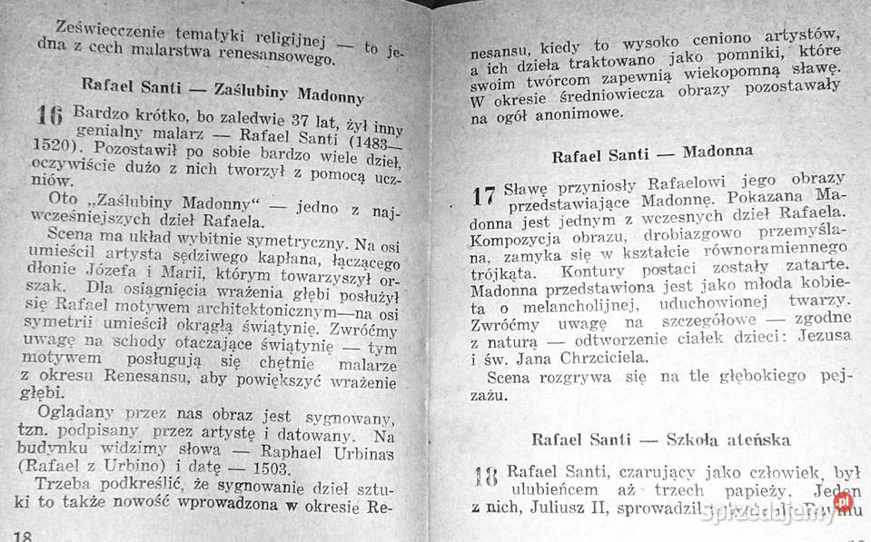 Sztuka renesansu Malarstwo Elżbieta Żyłko Książki i Podręczniki Chełm