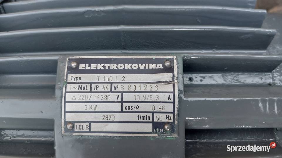 Silnik elektryczny kołnierzowy z sprzęgłem