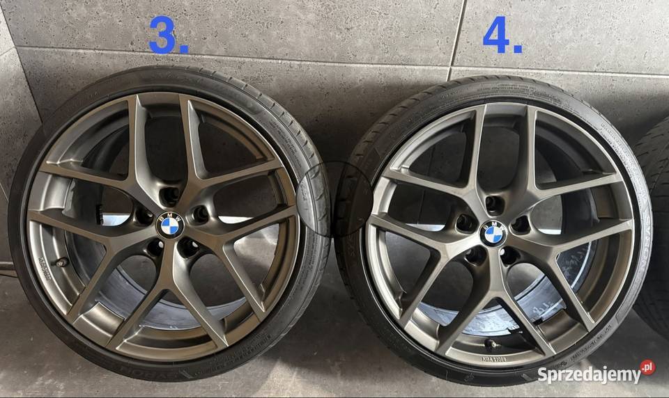 19 BMW e90 e91 e92 e93 5x120 9J ET35 felgi koła wielkopolskie Lubasz