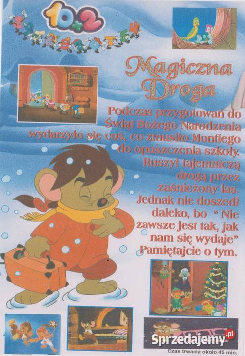 Magiczna Droga bajka na płycie DVD Warszawa