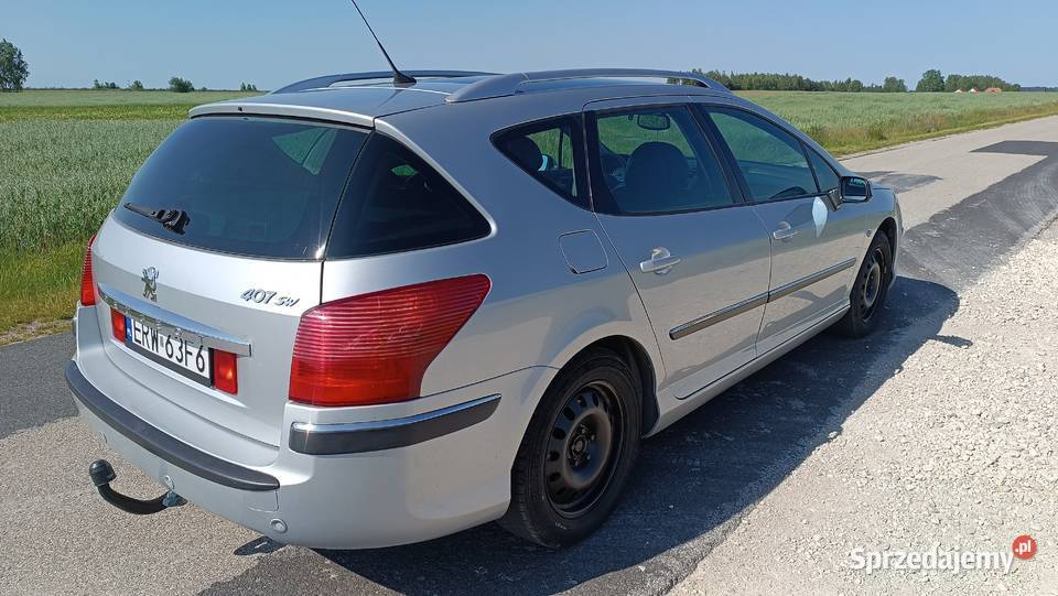 Peugeot 407 SW 20 GAZ LPG HAK łódzkie Rawa Mazowiecka