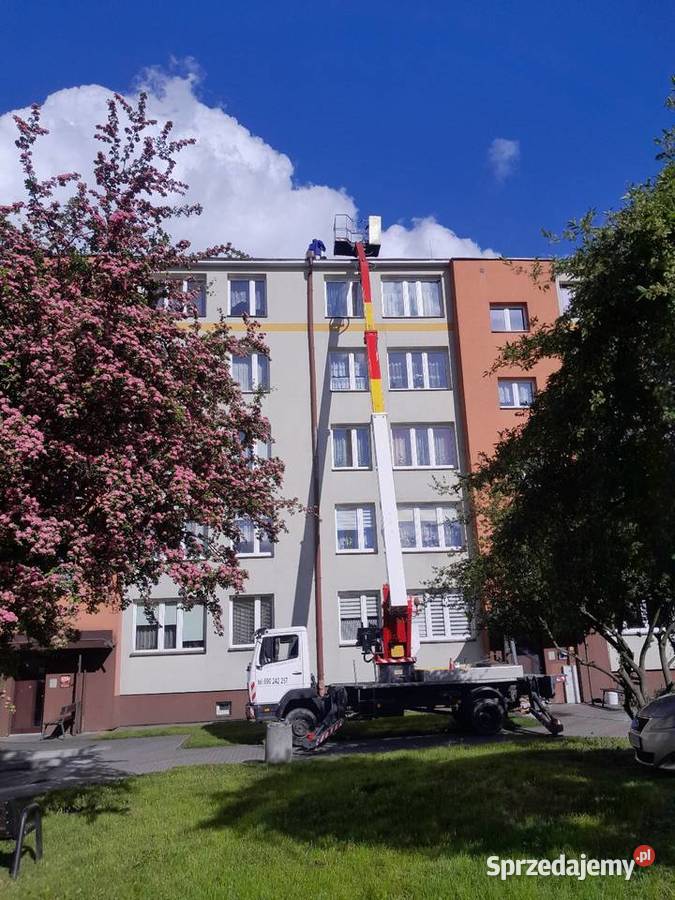 Wynajem podnośnika koszowego Tomaszów Lubelski