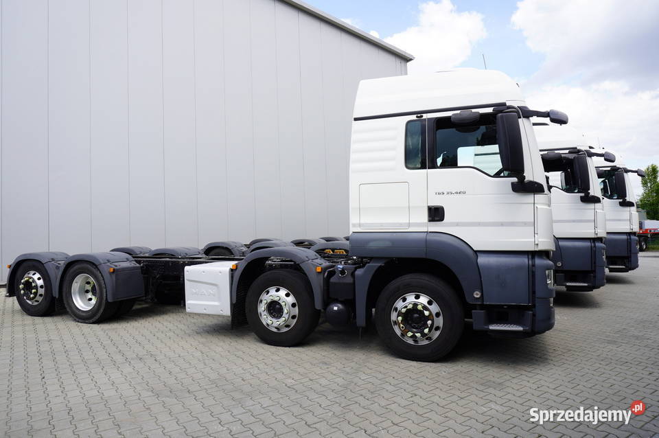 MAN TGS 35420 8x2 Rama 64 m 3 osie skrętne240342 sprzedam