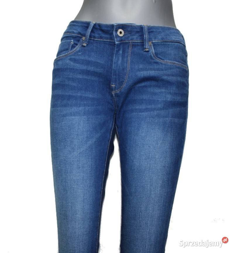 Damskie jeansy Pepe Jeans Soho Skinny Mid Waist