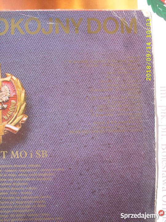 LP folk nasz spokojny domXXXV lat MO i SB Płyty i kasety