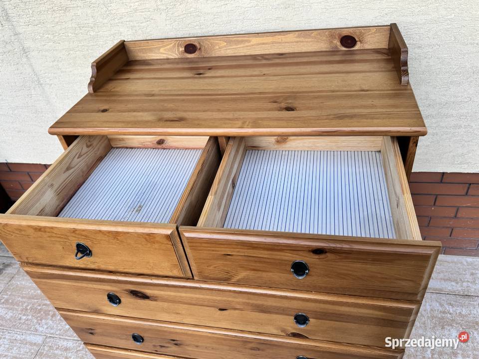 Komoda wysoka z szufladami Leksvik Ikea