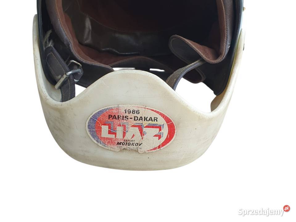 Stary kask orzeszek motocyklowy Czechosłowacja śląskie Cieszyn sprzedam