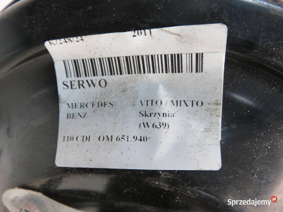 SERWO MERCEDESBENZ VITO 639 CDI 6394300208
