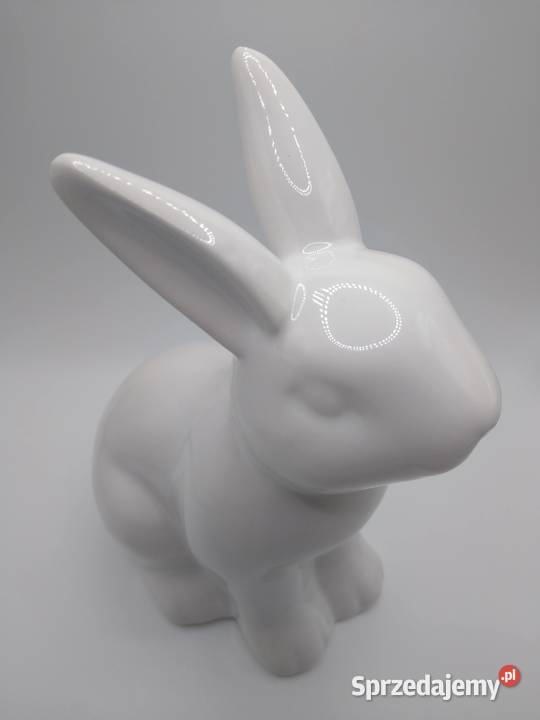 Zając siedzący Ceramika Ozdoba sprzedam