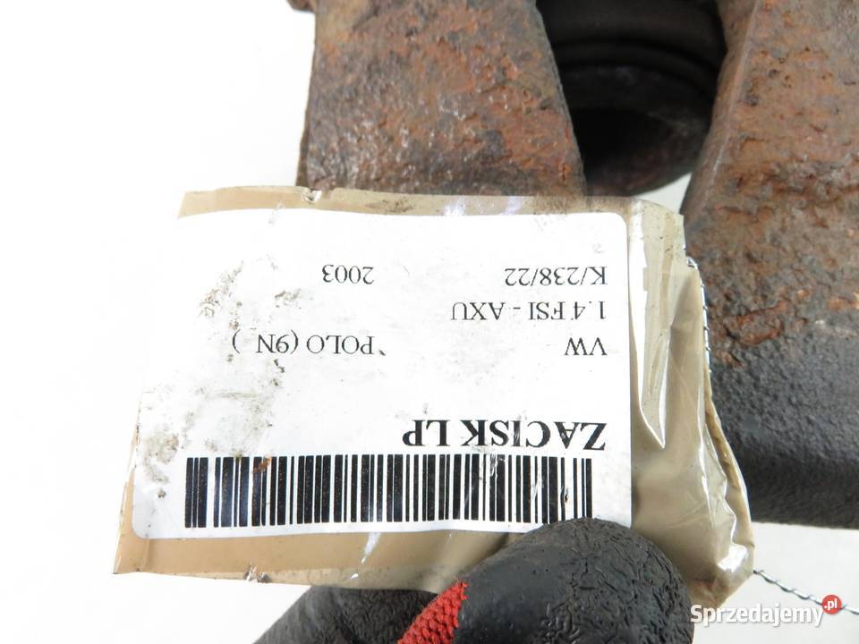 ZACISK LEWY PRZÓD VW POLO IV 14 FSI