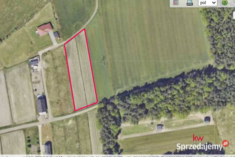 sprzedaży działki 1636m2 Tychy Barwna 1636m2