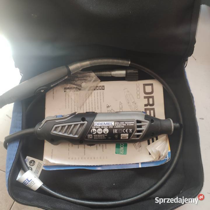 Multiszlifierka Dremel 4000 z wałkiem giętkim Pozostałe śląskie Zawiercie sprzedam